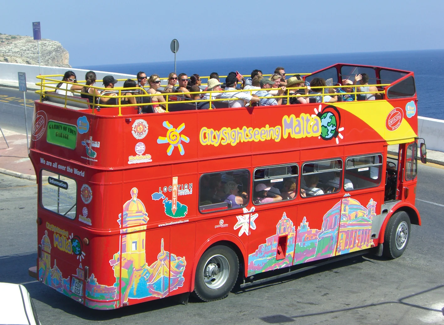 Image pour l'activité : Visite Malte : Hop on Hop off Bus (1 journée)