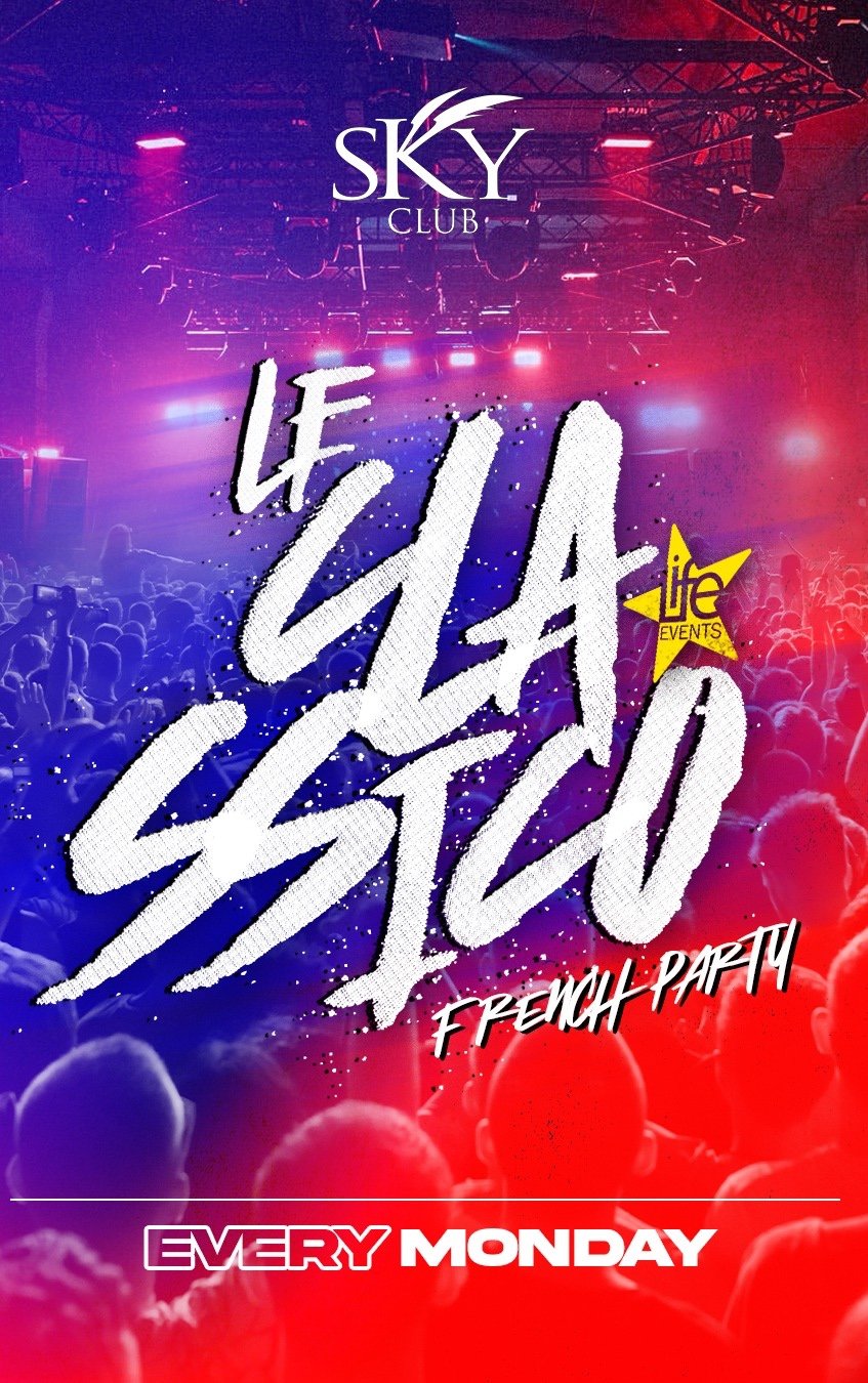 Image pour l'activité : Le Classico (French Party)